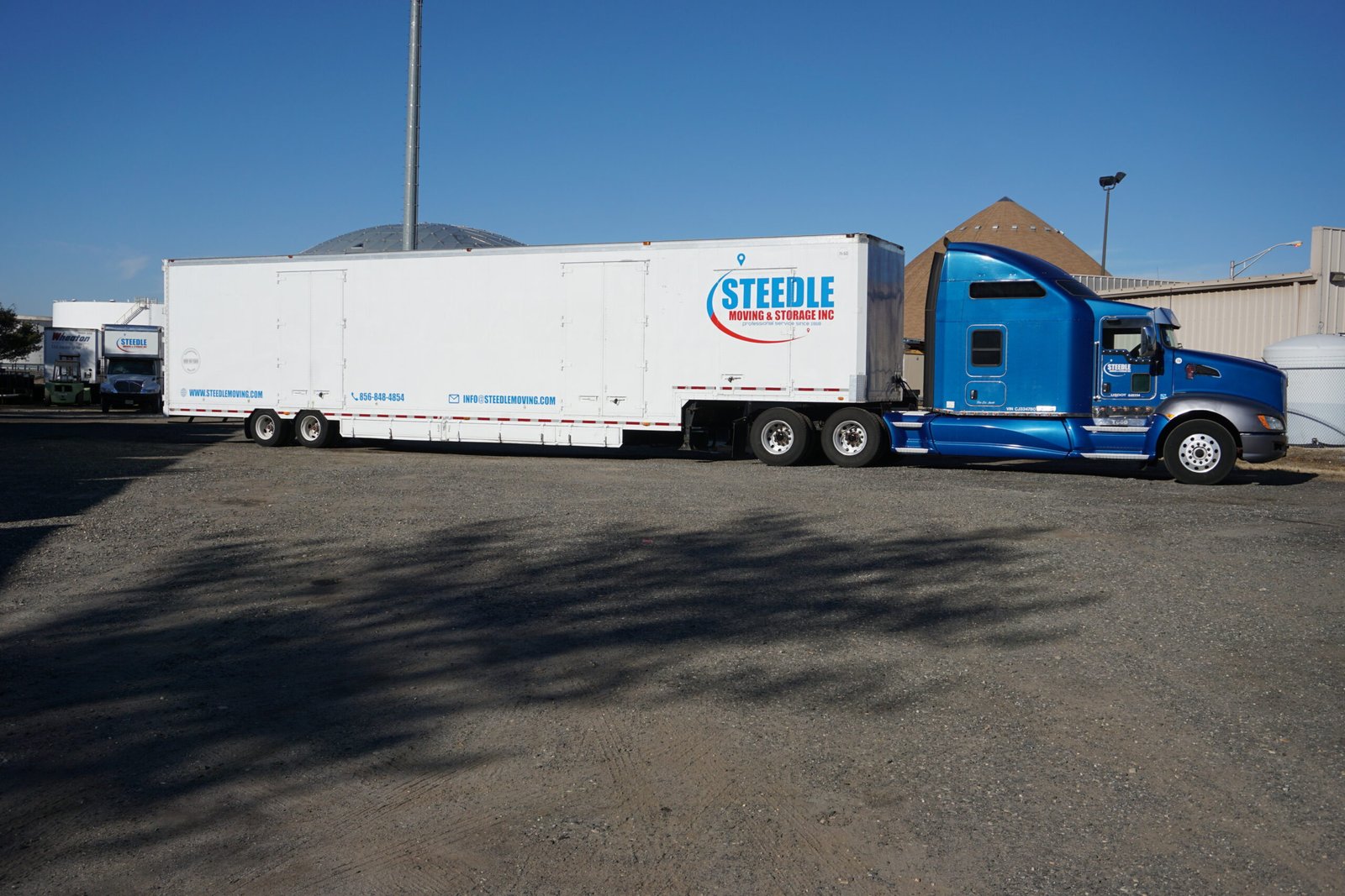 Steedle- Moving Truck. 53-48 Trailer Size, Moving Expert